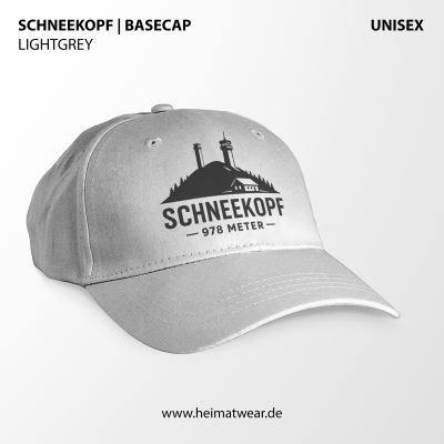 Schneekopf Basecap Unisex von HeimatWear